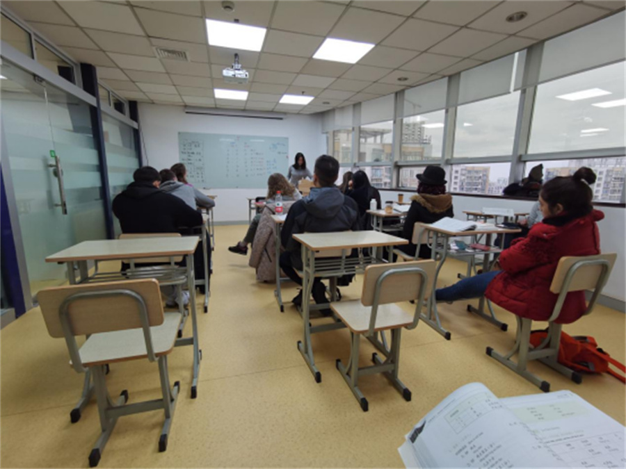 ​上海早安汉语培训学校_上海早安汉语培训学校小班上课图