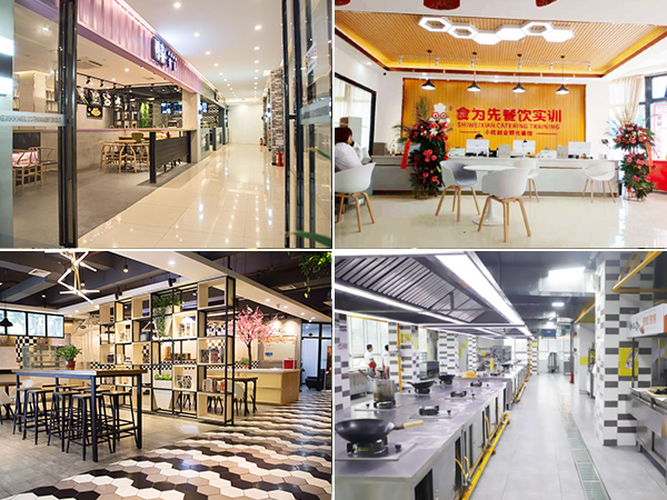 食为先小吃培训_学校环境