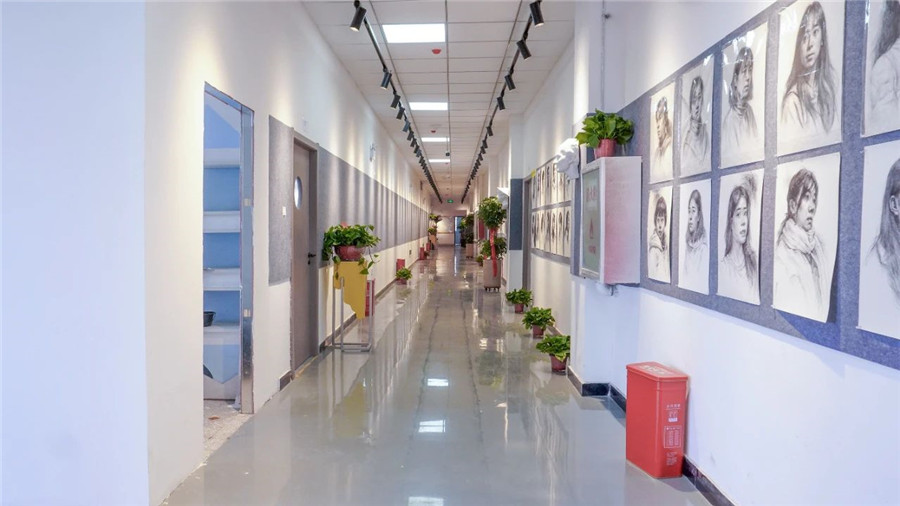 郑州天中画室_画室环境