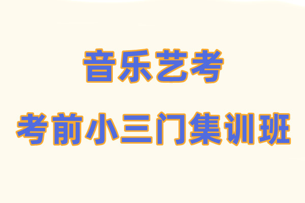 考前小三门集训班