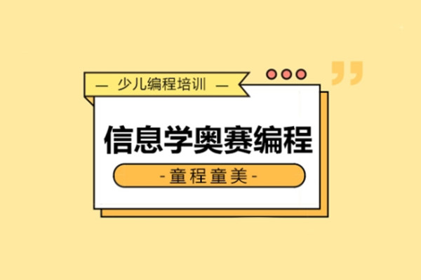 信息学奥赛编程课程