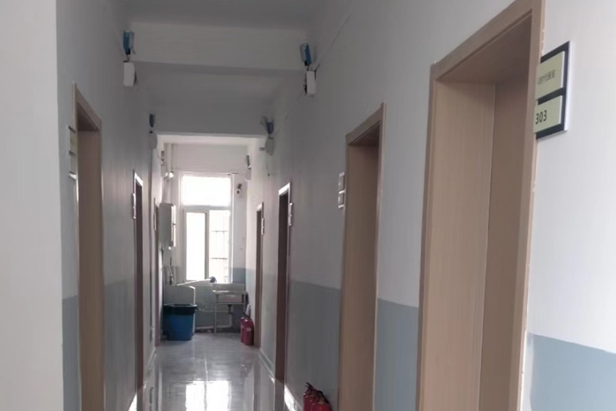 郑州京尚教育_宿舍走廊