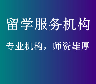 深圳藤森留学中介机构