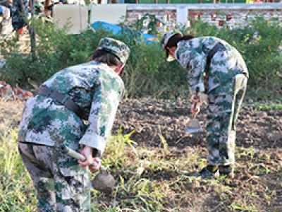 河北正德国防特训学校_学生锻炼
