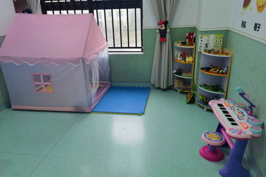 天使语言康复中心_花溪区校区环境