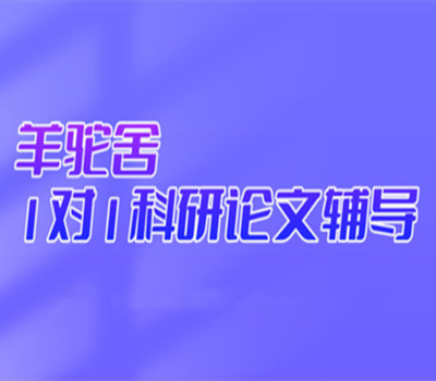 羊驼舍论文辅导机构