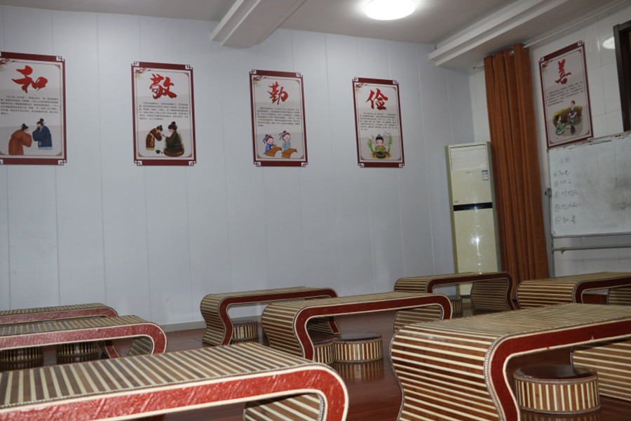 郑州红樱桃爱心教育基地_国学教室