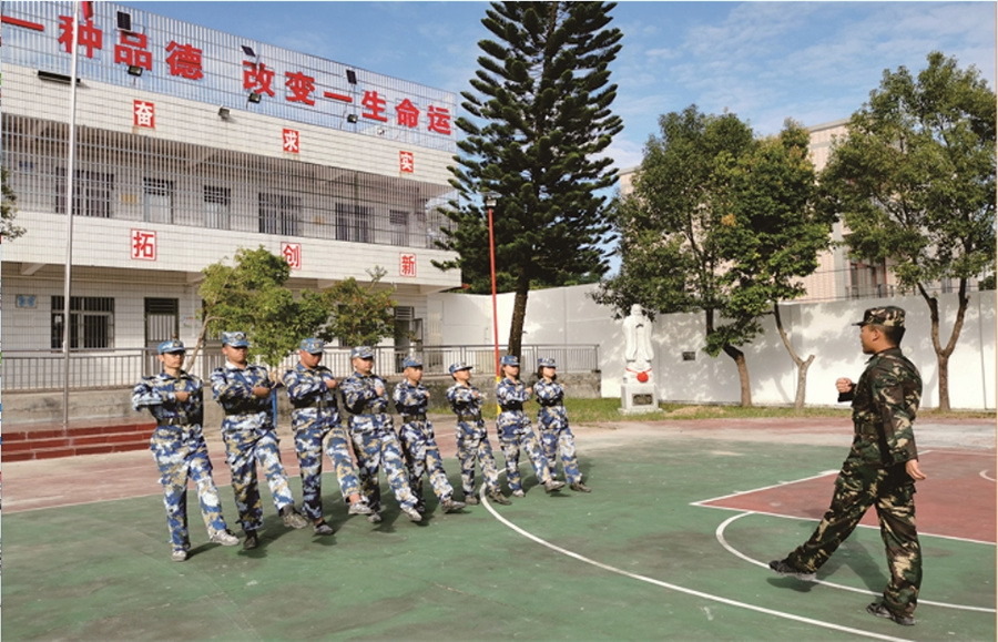 陕西新程启正素质教育基地_学校环境