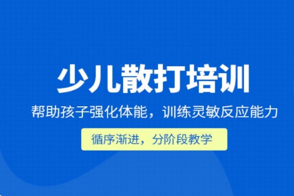 少儿散打培训班
