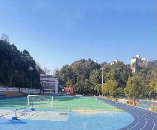 天行创世纪学校_校园一角