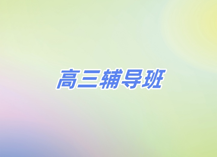 高三辅导班