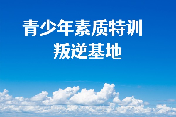 叛逆素质特训课程