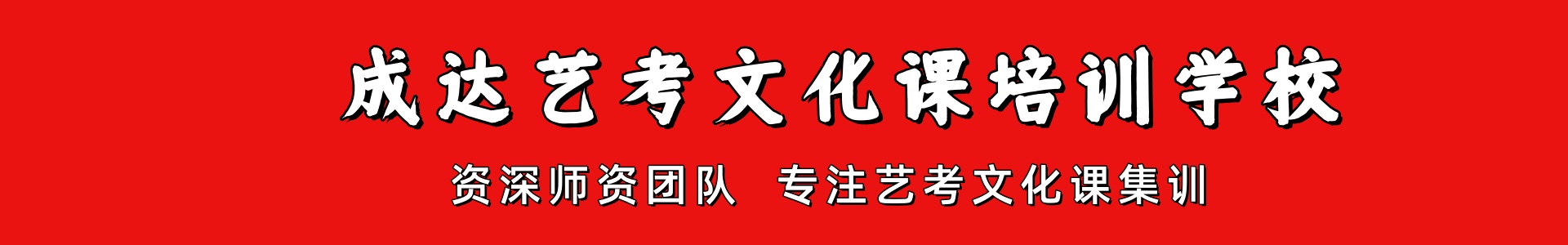 成达艺考文化课培训学校
