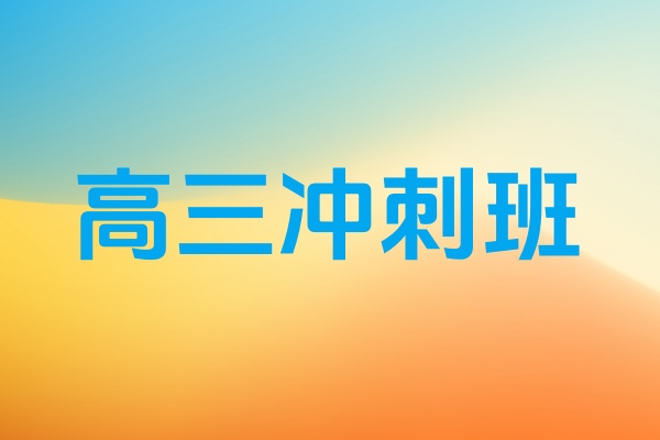 高三冲刺班