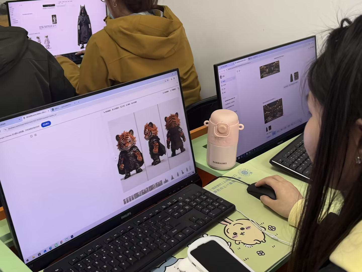 一乐教育_学员上课程中