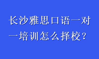 长沙雅思口语一对一培训怎么择校？避坑指南+高分策略一次讲透